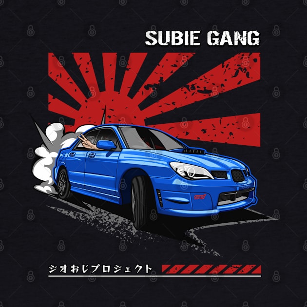 Subie Gang WRX STi (Special Blue) by Jiooji Project